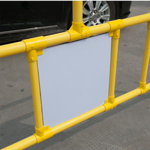 Barriera di sicurezza stradale in metallo barricate di controllo temporaneo della folla barriera di traffico portatile - Product Image 4