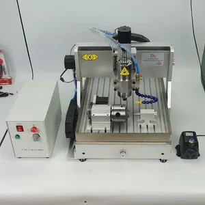 Máquina de grabado CNC LY USB 3020 3040 6040 6090 de 3 y 4 ejes, fresadora de madera, grabadora, torno de fresado de aluminio con soporte para tanque de agua - Product Image 3