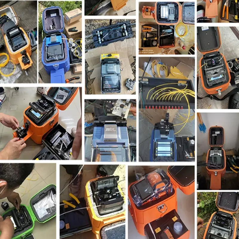 Ai9 sợi quang nối máy FTTH sợi quang Fusion splicer sợi quang splicer thiết bị ai 9