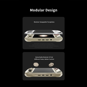 Consola de juegos portátil retro MINILOONG Pocket 1 con sistema Linux RK3566, pantalla IPS de 4 pulgadas y 960*720, reproductor de videojuegos con iluminación RGB - Product Image 4