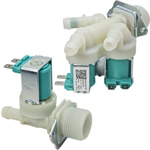<b>Washing</b> <b>Machine</b> Inlet <b>Valve</b> 1/2 In Port Ac110 120V Set For Water Supply Control - Product Image 1
