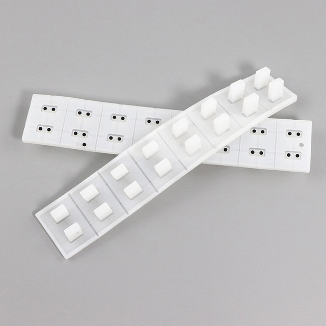High Quality OEM Tactile Embossed Silicone Rubber Keypad Polyester Polycarbonate Buttons Customized Size Cutting for Home