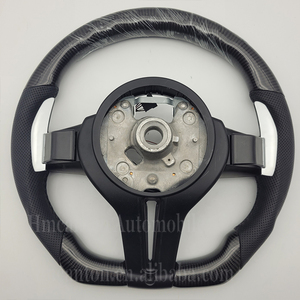 Explosive Models Carbon Fiber Led Perforated Leather for 3 Series 5 Series F20 F30 F90 F01 F02 Car Steering Wheel - Product Image 2