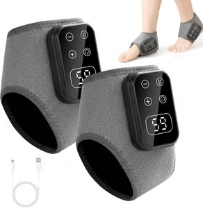 Attelle chauffante pour cheville avec vibration et chaleur, enveloppe de protection électrique pour cheville à usage quotidien - Product Image 1