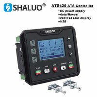 Contrôleur ATS intelligent ATS420, module de commutation automatique, panneau de commande du générateur ATS420R pour système à double alimentation