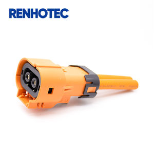 50A HVIL 스트레이트 2 핀 커넥터 플러그 고전압 자동차 커넥터 - Product Image 3