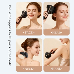 Cepillo Eléctrico Portátil para Masaje del Cuero Cabelludo, Cepillo Vibrador para el Cuidado del Cabello para el Hogar y Viajes - Product Image 5