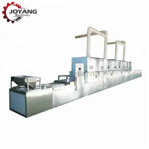 Máquina de esterilización de alimentos Equipo de esterilización de túnel de esterilización de microondas de acero inoxidable