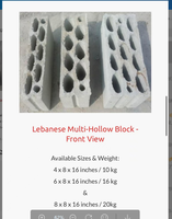 Machine à blocs automatique HF Qtj 5-15 produisant des blocs Agglo 15 150 mm X 200 mm X 500 mm (épaisseur 15 cm X hauteur 20 cm X longueur 50 cm)