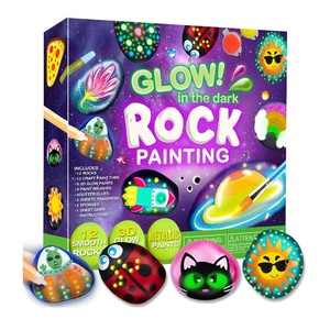 Juego de Piedras Pintadas <span class=keywords><strong>a</strong></span> Mano Más Vendido, Juguetes Educativos para Niños, Juego de Piedras Multicolores para Dibujar y Pintar, Venta al por Mayor - Product Image 3