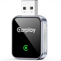 Adaptateur sans fil Bluetooth CarPlay et Android Auto OEM/ODM, mise à niveau, compatible iPhone, Plug & Play, USB-C, mini taille, connexion rapide et stable 5 GHz, sans