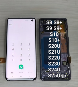 Écrans LCD pour téléphones mobiles <span class=keywords><strong>Samsung</strong></span> S9 Plus S9+ S10 S10+ S8 S20 S21 S22 S23 <span class=keywords><strong>Ultra</strong></span> Écran LCD d'origine pour remplacement et réparation - Product Image 1