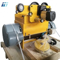 Palans électriques antidéflagrants 1T 2T IP54 380V pour levage en atelier chimique, faible bruit, type CD, palan électrique à câble métallique