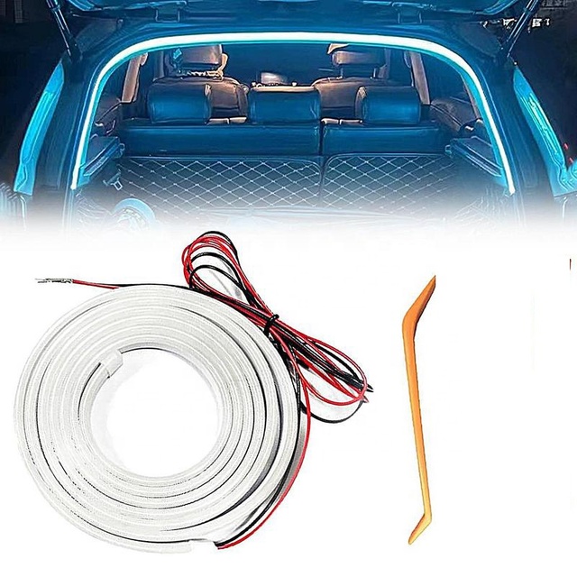 Used Ambient Automotive Accessories Dimmable RGB LED Car Interior Light Strip Decorative Atmosphere Lamp