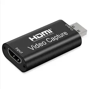 OEM HDTV USB 2.0 비디오 캡처 카드 동글 1080P 출력 비디오 레코더 그래버 게임 라이브 스트리밍 캡처
