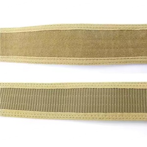 Adjustable <b>Waist</b> Slimming <b>Belt</b> Breathable Polyester Buckle Closure Unisex Body Support <b>Tan</b> Color - Product Image 3