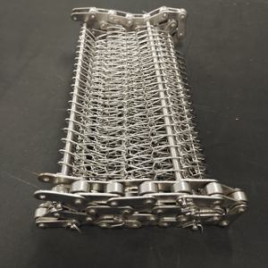 ناقل حلزوني من أسلاك الفولاذ المقاوم للصدأ ، ناقل تبريد حلزوني ، أحزمة ناقلة منسوجة متوازنة - Product Image 4