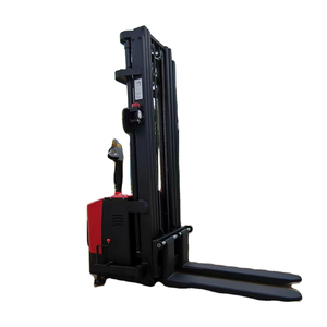 Apiladores semieléctricos de elevación apilador de palets tipo andar carretilla elevadora apilable eléctrica para la venta - Product Image 1