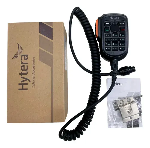 For SM19A1 Wired Handheld Microphone for MD78XG/MD78XI DMR Walkie Talkie-Lightweight IP54