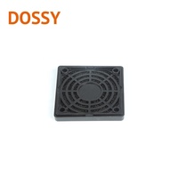 Filtre de ventilateur en résine ABS DOSSY anti-poussière et ignifuge de 50 mm pour ordinateur/PC et échappement de salle de protection, protection IP40