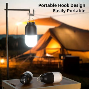 Lampe de camping LED portable USB rechargeable pour l'extérieur autre équipement de camping tente d'urgence lampe à LED suspendue - Product Image 4