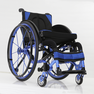 トレーニング用のカラフルな大人の自走式軽量アスレチックスポーツとレジャー車椅子 - Product Image 2