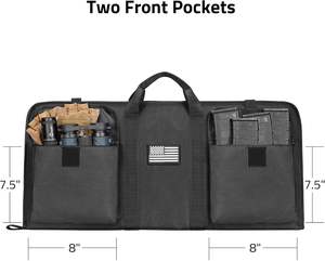 Spoir yumuşak tüfek kılıfı kilitlenebilir fermuar taktik silah çantası açık avcılık çekim durumda özel amaçlı çanta kılıf - Product Image 2