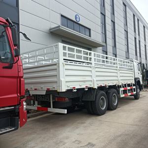 Camión de Carga Howo Nuevo, 6x4, 6x6, 8x4, 12 Ruedas, 30 Toneladas, 40 Toneladas, Diésel, 371hp, 400hp, Camión de Carga <span class=keywords><strong>con</strong></span> Barandas - Product Image 2