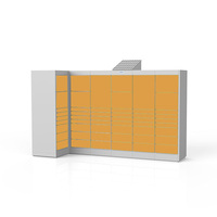 SNBC Fournisseur Chinois de Casiers à Colis Intelligents 24h/24 et 7j/7, Étanche IP54, Serrure Électromagnétique, Acier Laminé à Froid, Sécurité WIFI/GSM