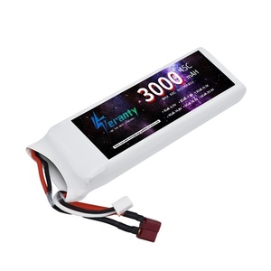 Batería 2S 7.4v 3000mAh 45C para Drones RC, Helicópteros, Autos, Barcos, Repuestos con Conectores Deans T, XT60, JST, XT30 - Product Image 6