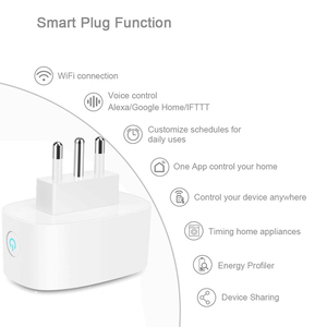 OEM Italia Smart Plug Matter Wifi malla sin Monitor de energía 20a 16a Esp 32/8285 módulo Tasmota Smart Plug Wifi enchufe a través de MOTT - Product Image 5