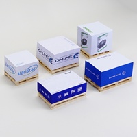 Cadeau d'entreprise personnalisé, bloc-notes en papier, base en bois, logo imprimé en couleur, bloc-notes de bureau, fabrication en usine