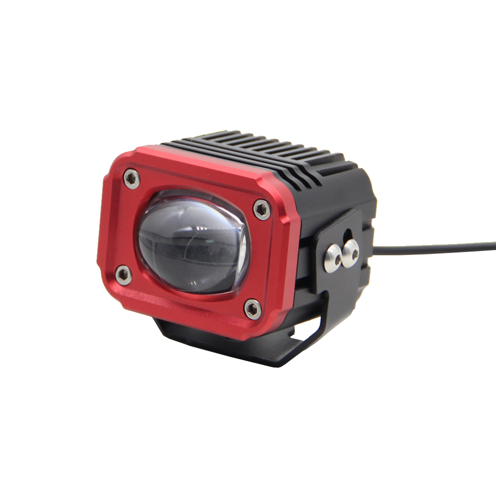 Новый оригинальный мини-фонарь для вождения лазерный пистолет для мотоцикла двухцветный белый желтый светодиодный фонарь для вождения вспомогательный фонарь для мотоцикла