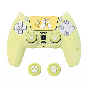 Funda Protectora de Silicona con Orejas de Gatito para Control de PS5, Resistente al Sudor, Accesorios de Juego - Product Image 5