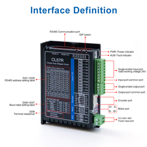 NEMA 23 động cơ bước Kit với RS485 modbus kỹ thuật số lai điều khiển 2nm vòng khép kín 2nm bước động cơ Kit - Product Image 4