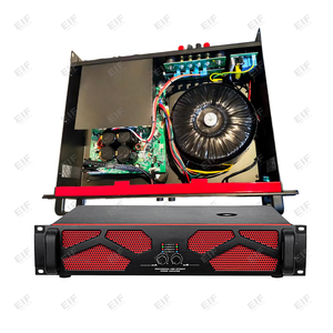 เพาเวอร์แอมป์ OEM 2 แชนแนล 2x400W ที่ 8 โอห์ม 2x600W ที่ 4 โอห์ม สเตอริโอ แอมป์เสียงแบบติดตั้งบนแร็คโลหะ ระดับมืออาชีพ รองรับเสียงความละเอียดสูง - Product Image 3