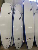 Planche de surf unisexe en mousse EPS haute densité - Dessus souple IXPE et fond HDPE avec laminage thermique pour le surf en mer