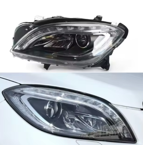 Phare avant WELIFTRICH pour Mercedes-Benz GLE W166 ML 2012-2015, lampe avant Xénon HID LED OEM 1668205459 1668205559 - Product Image 4