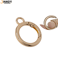 Petit tire-anneaux à ressort en alliage de zinc pour quincaillerie de bagages, fermoirs de bijoux et boucles de suspension DIY - Fabriqué à Guangzhou