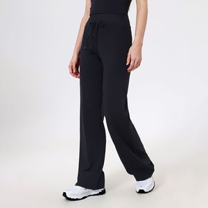 Wholesale Women's Drawstring High Waist Wide Leg Yoga Pants <b>Flowy</b> Lounge Trousers Buttery Soft Casual Activewear Pants OEM ODM - Product Image 5