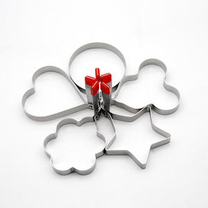 Juego de moldes para huevos de acero inoxidable, formas de corazón, estrella y nube, para huevos fritos creativos y bolas de arroz, herramienta de cocina de metal 304 - Product Image 1