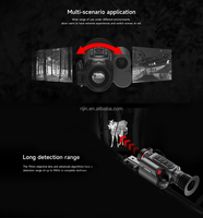 Télémètres d'imagerie thermique très sensibles pour l'observation tactique sur le terrain Exploration en plein air Télémètre laser étanche