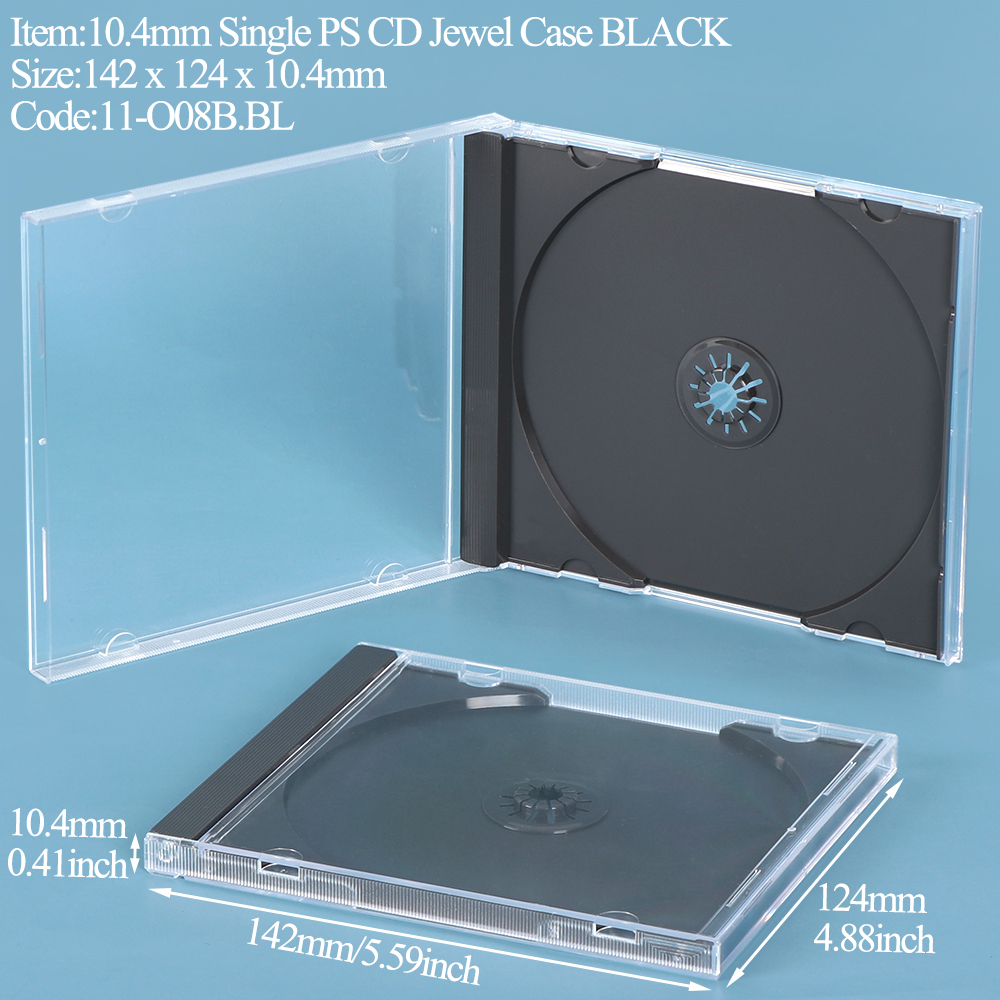 O08B : Boîtier CD 10,4 mm Noir