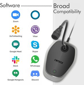 Cmteck ไมโครโฟนคอมพิวเตอร์ USB แบบมืออาชีพ, <span class=keywords><strong>G103</strong></span>คอนเดนเซอร์พีซีไมโครโฟนแล็ปท็อปสำหรับการเรียนการสอนออนไลน์เกมการบันทึก - Product Image 5