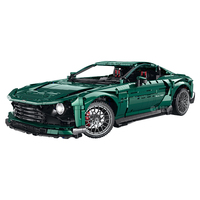 Blocs de construction de voiture de sport rétro Guly 10662 1:8 MOC, modèle de coupé de luxe, briques pour assemblage DIY, jouet pour adulte, cadeau de Noël