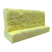 Matériaux d'isolation thermique en laine de verre R25 8 pouces, plaquettes d'isolation en fibre de verre pour bâtiments à ossature métallique, certifiées ASTM E84