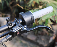 Ensemble de frein hydraulique avant/arrière JY pour moto tout-terrain - Kit de remplacement avec maître-cylindre et étrier en alliage d'aluminium et conduite de liquide