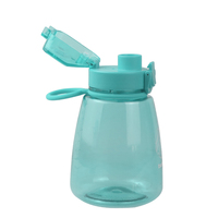 Bouteille d'eau avec logo personnalisé, sans BPA, en plastique, petite capacité, anti-fuite, gobelet portable pour le sport