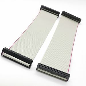 Cavo Piatto IDC FC-2*20P 40Pin Passo 2.54mm Nero PBT+G/F PTFE UL2651 28AWG Passo 1.27mm OEM/ODM per Computer e Moto - Product Image 2