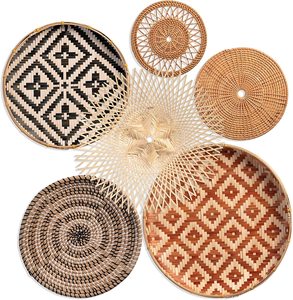 Best Choice Seagrass <b>Wall</b> <b>Hanging</b> Decor <b>Boho</b> Decoration Variety of Shapes OEM Rattan <b>Wall</b> Decor From Vietnam Handmade - Product Image 6